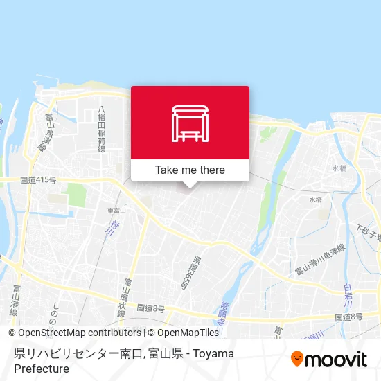 県リハビリセンター南口 map
