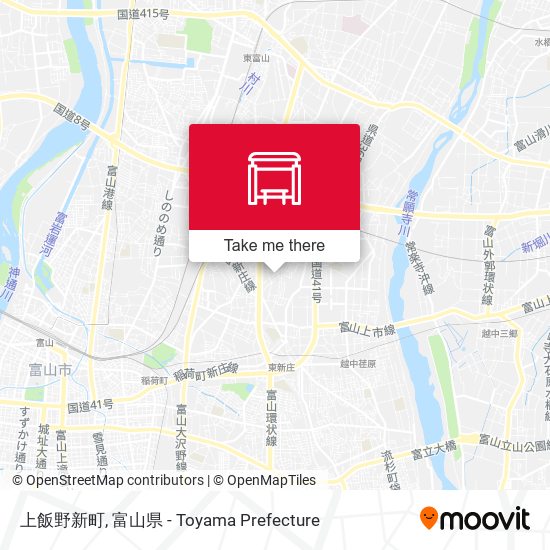 上飯野新町 map
