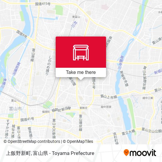 上飯野新町 map