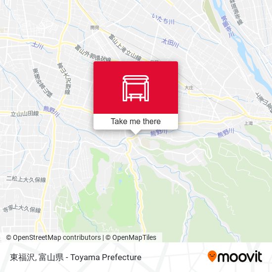 東福沢 map