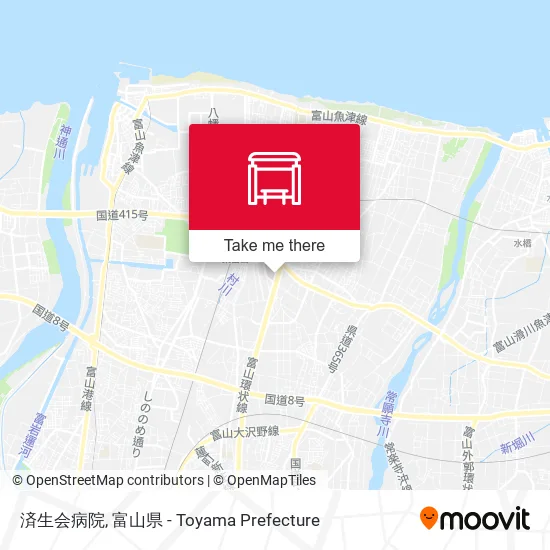 済生会病院 map