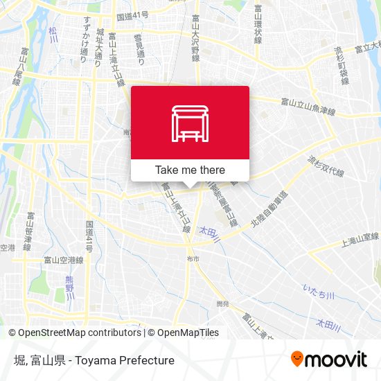 堀 map
