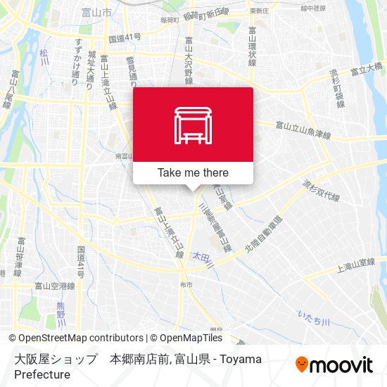 大阪屋ショップ　本郷南店前 map