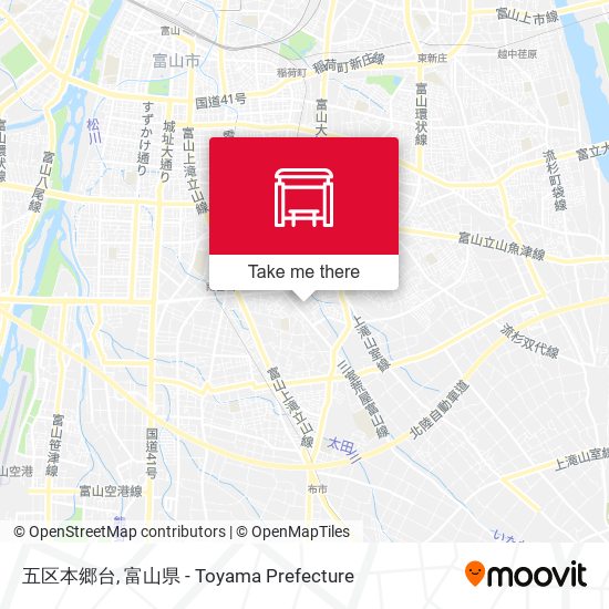 五区本郷台 map