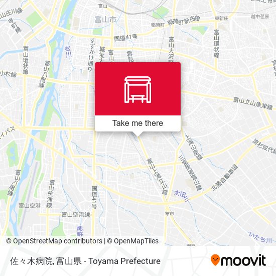 佐々木病院 map