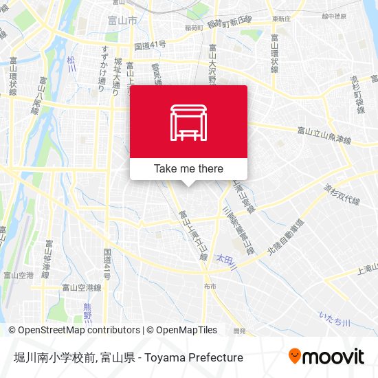 堀川南小学校前 map