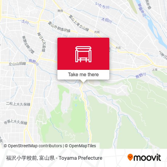 福沢小学校前 map