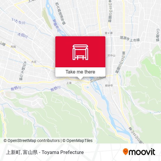 上新町 map