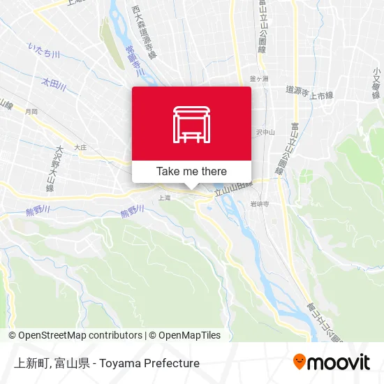 上新町 map