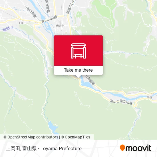 上岡田 map