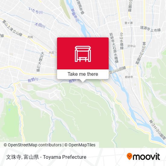 文珠寺 map