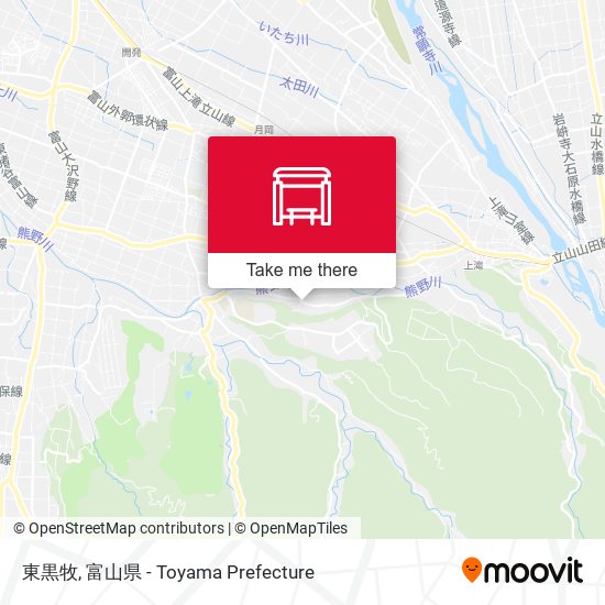 東黒牧 map