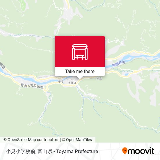 小見小学校前 map