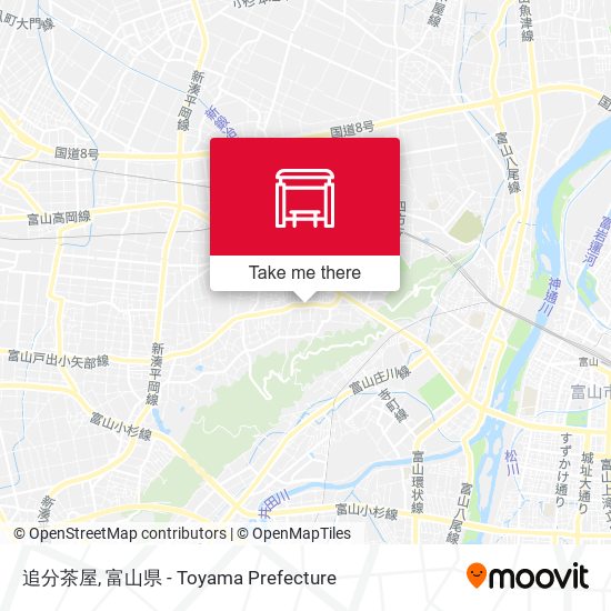 追分茶屋 map