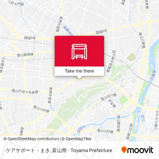 ケアサポート・まき map