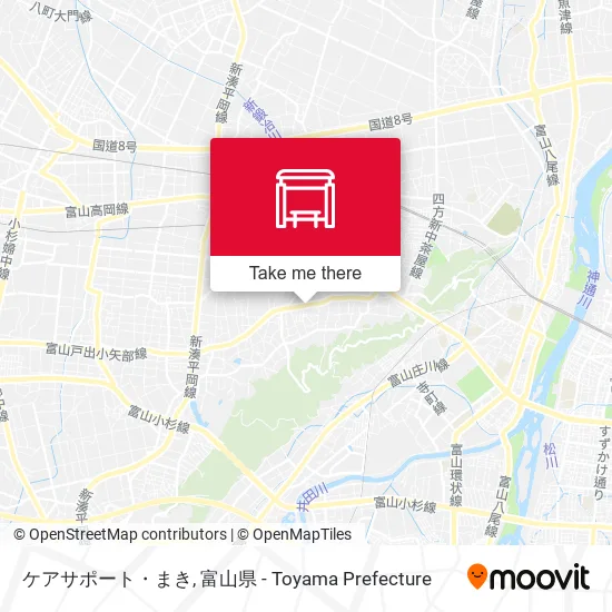 ケアサポート・まき map