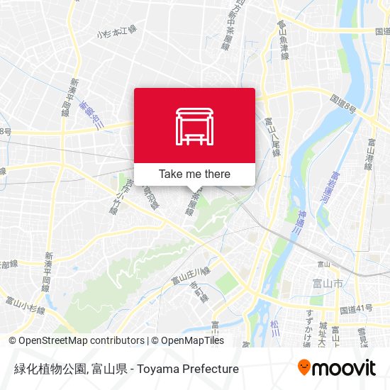 緑化植物公園 map