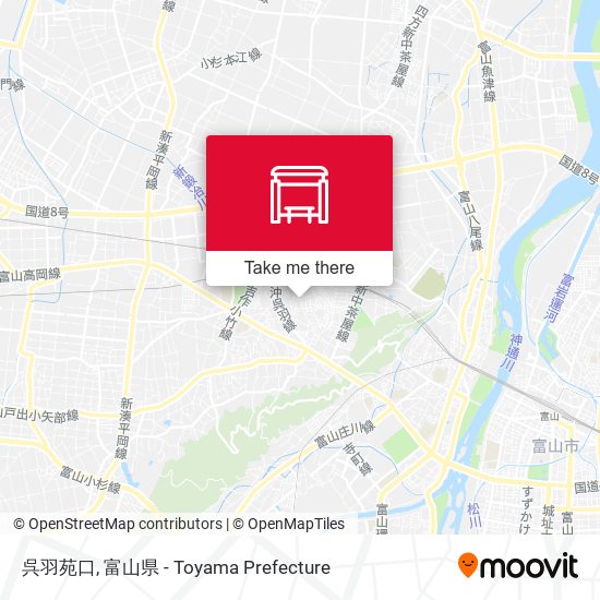 呉羽苑口 map