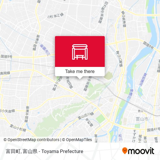 富田町 map