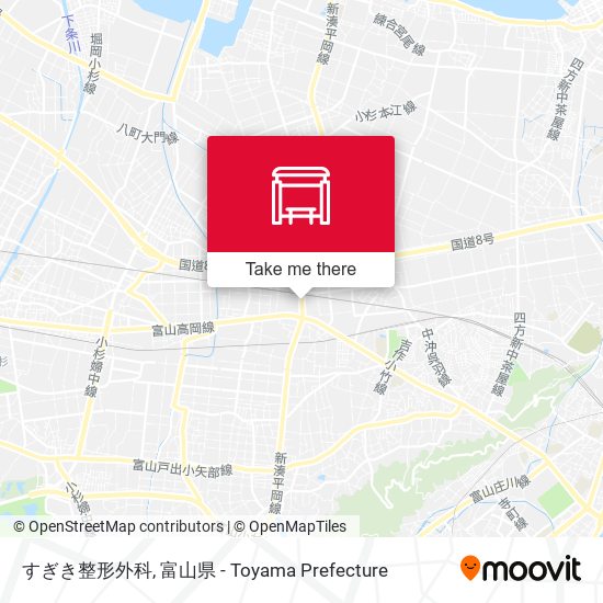 すぎき整形外科 map