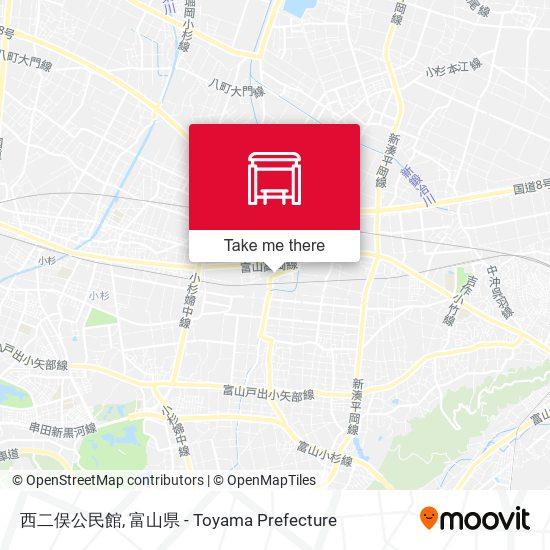 西二俣公民館 map