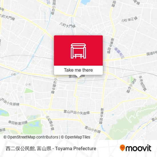 西二俣公民館 map