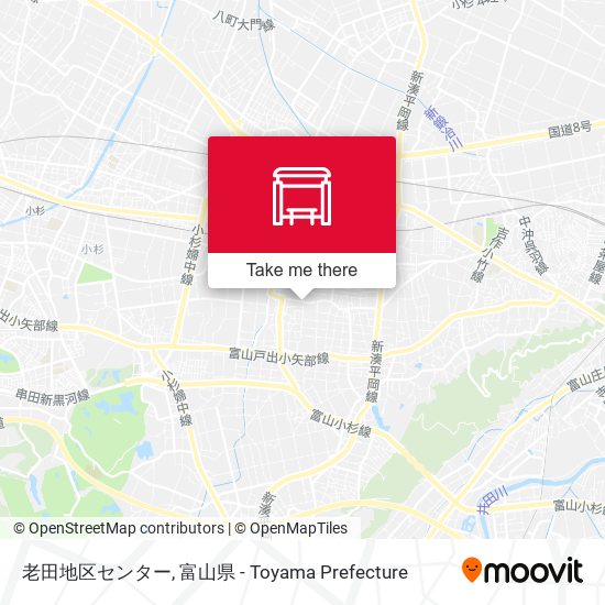 老田地区センター map
