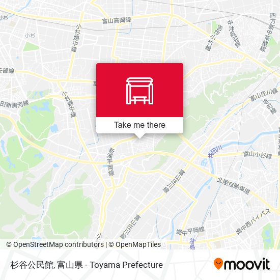 杉谷公民館 map
