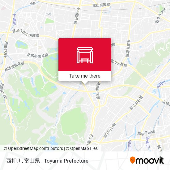西押川 map