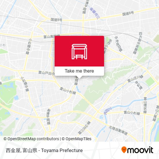 西金屋 map