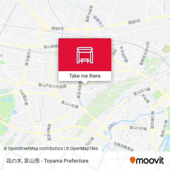 花の木 map
