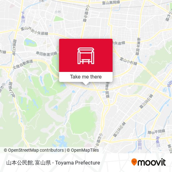 山本公民館 map