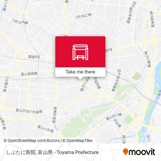 しぶたに医院 map