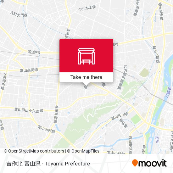 吉作北 map