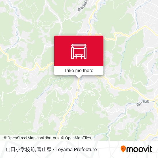 山田小学校前 map