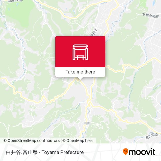 白井谷 map