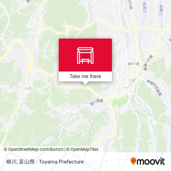柳川 map
