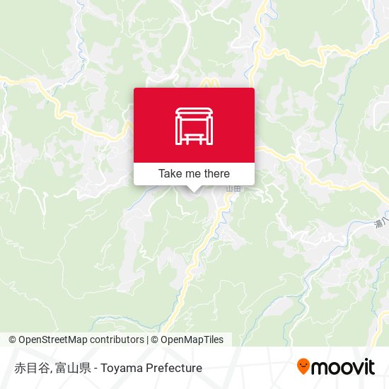 赤目谷 map