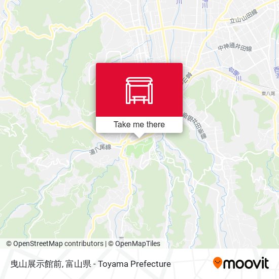 曳山展示館前 map