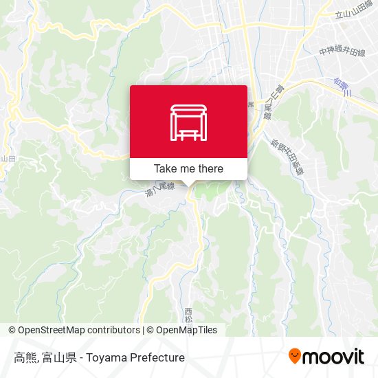 高熊 map