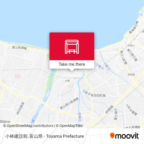 小林建設前 map