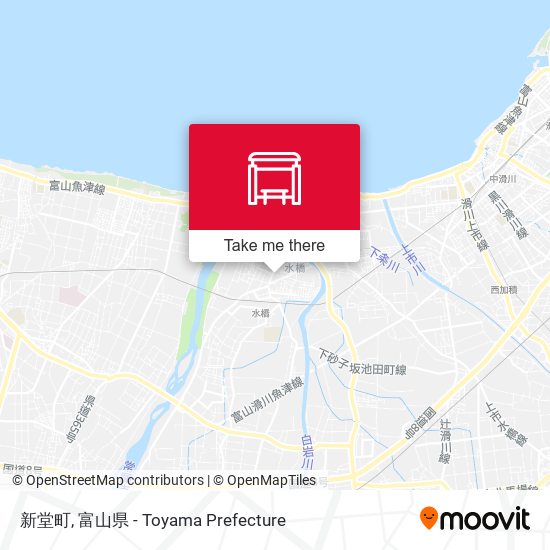 新堂町 map