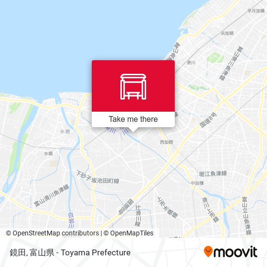 鏡田 map