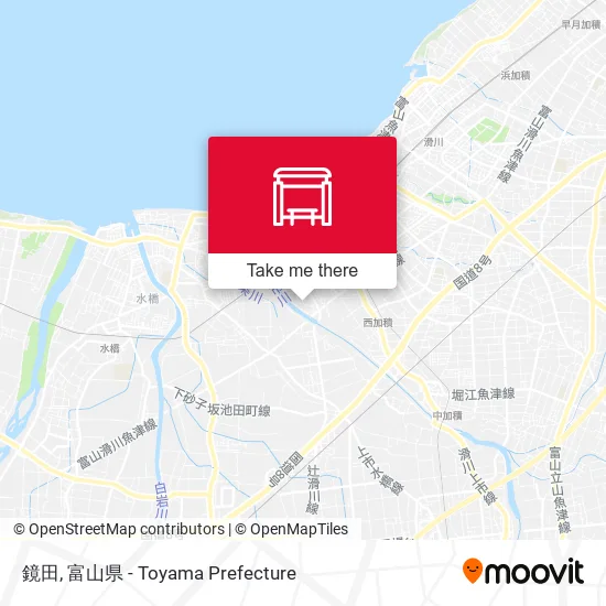 鏡田 map