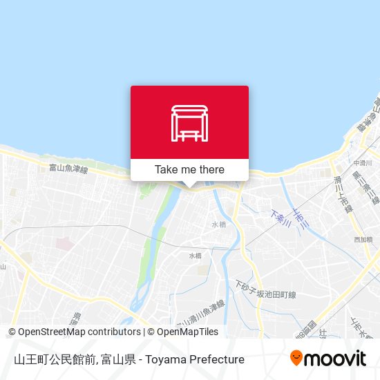 山王町公民館前 map