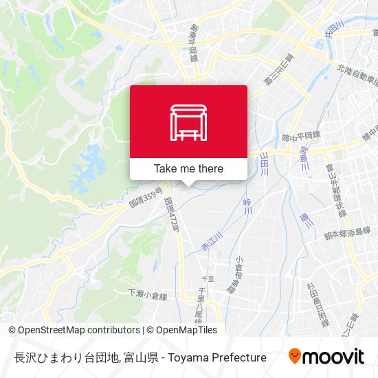 長沢ひまわり台団地 map