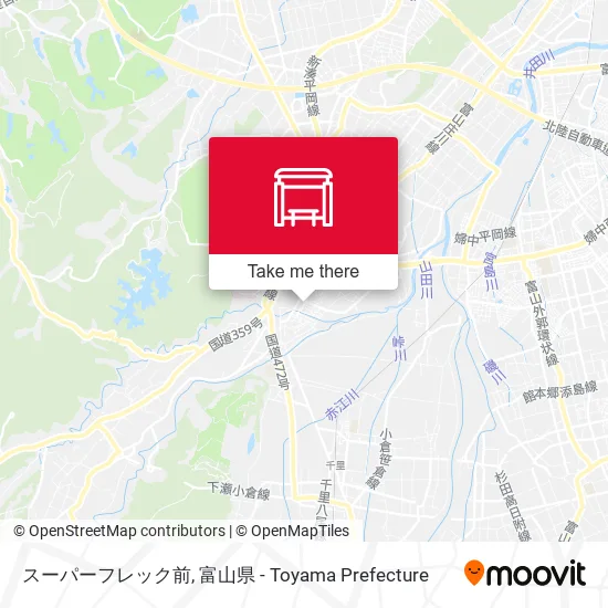 スーパーフレック前 map