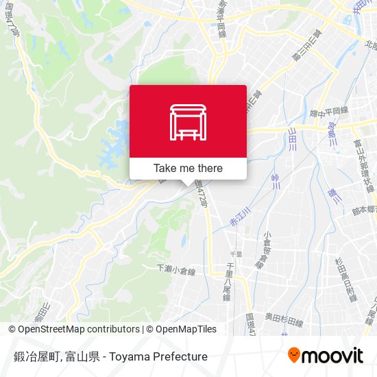 鍛冶屋町 map