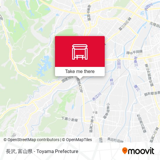 長沢 map
