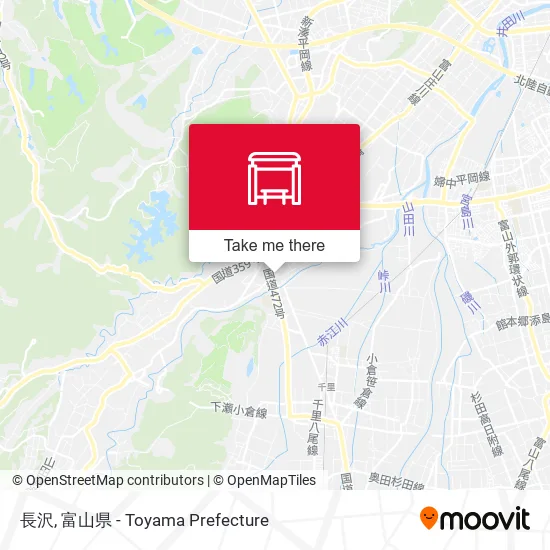 長沢 map